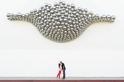 Creative Santa Monica Engagement Portrait Photographer