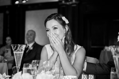 Bride Reacts to Her Father's Toast