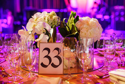 Los Angeles Event Lighting and Centerpiece