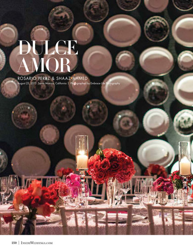 Viceroy Santa Monica Wedding Reception Outdoor