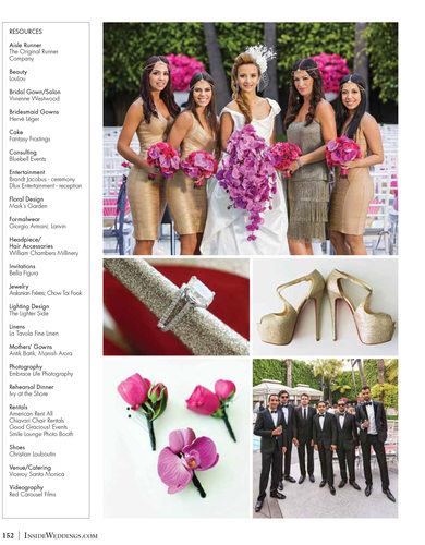 Viceroy Santa Monica Wedding Party and Detail Photos