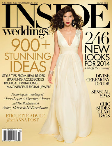 Inside Weddings Magazine Cover - Summer 2013