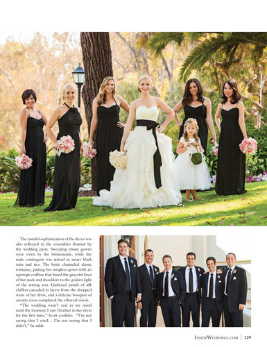 Wedding Party Portraits - Inside Weddings Magazine