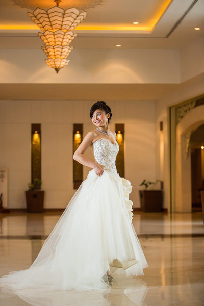 Bridal Portrait at the Shangri-La Chiang Mai Hotel
