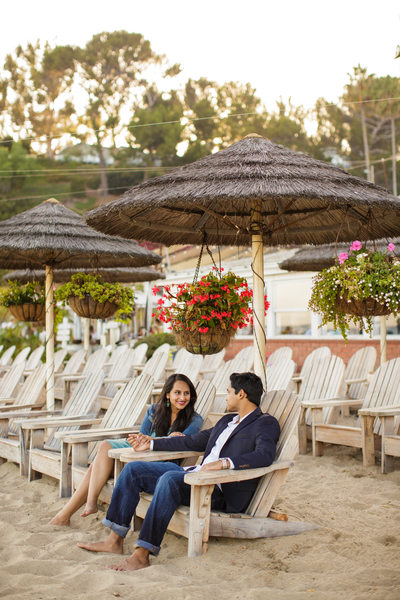 Paradise Cove Proposal Engagement Portrait, Malibu, CA