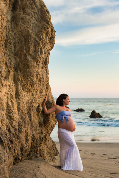 Santa Monica Maternity Portrait Photographer