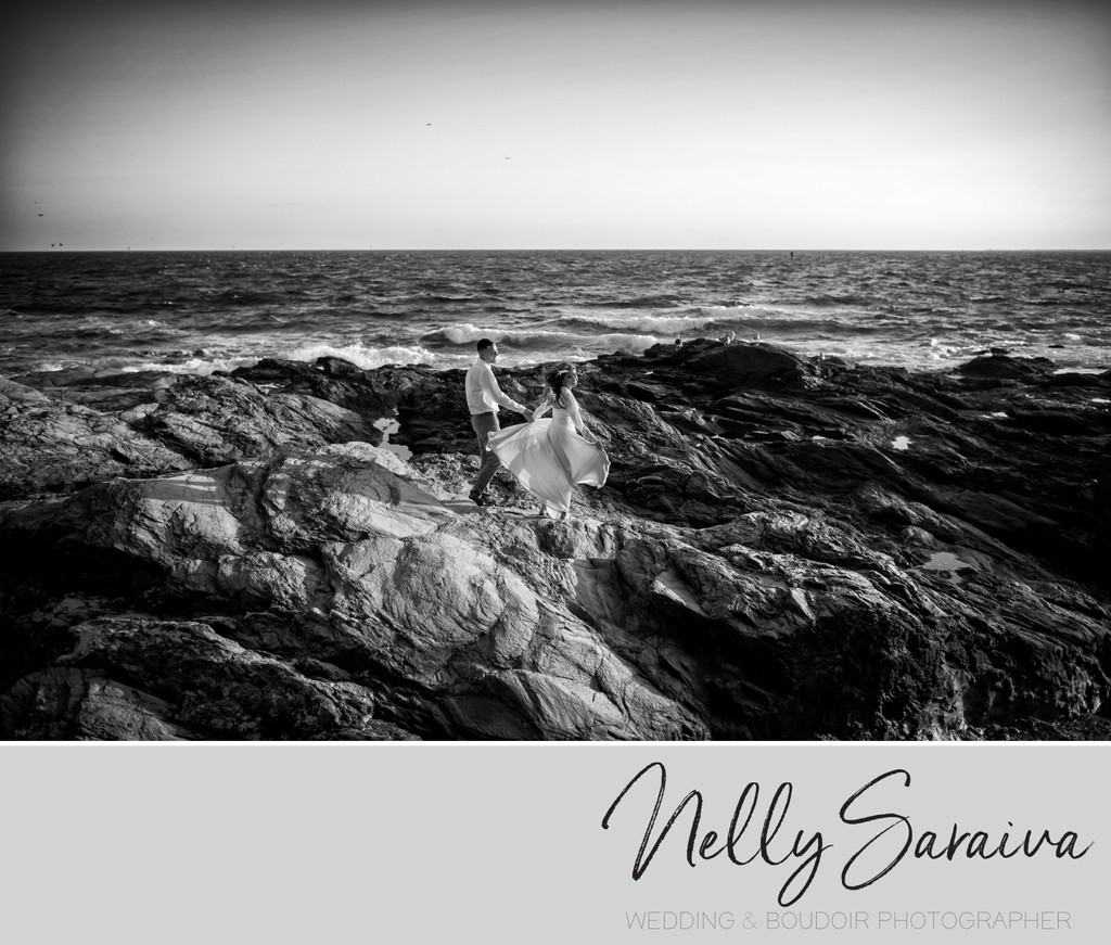 Beavertail Lighthouse Jamestown, RI - Nelly Saraiva Photographer