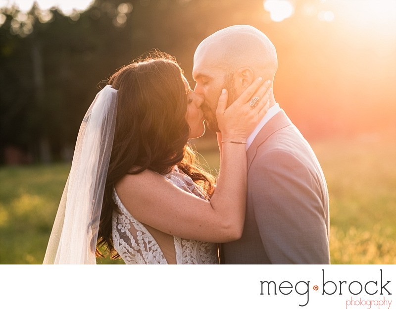 Best New Jersey Sunset Wedding Photography 