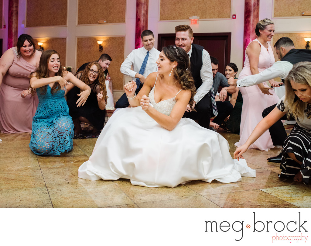 Dancing At The Merion Wedding Reception 