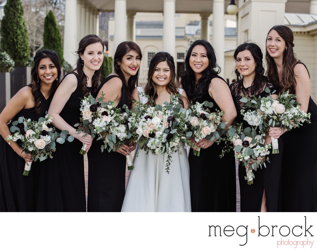 Best Bridesmaids Wedding Photographer Bucks County