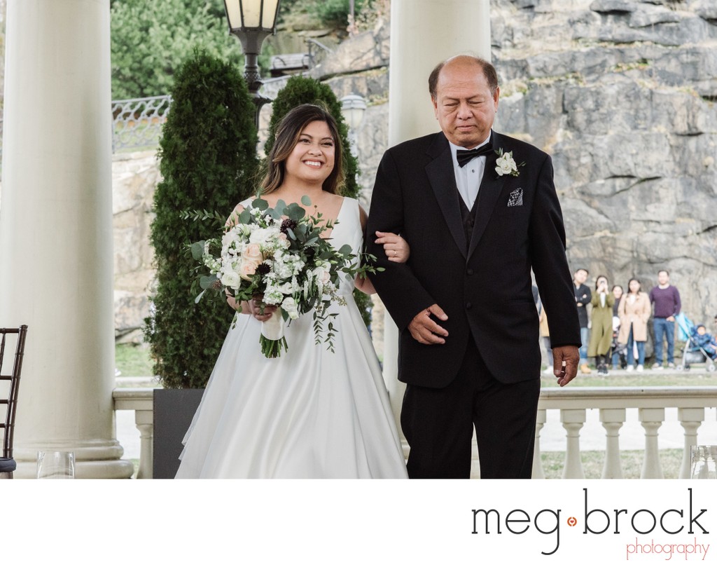 Documentary Wedding Photography of Daughter With Dad