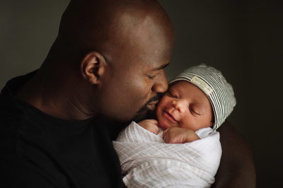 Best Father Son Newborn Chester County Photography 
