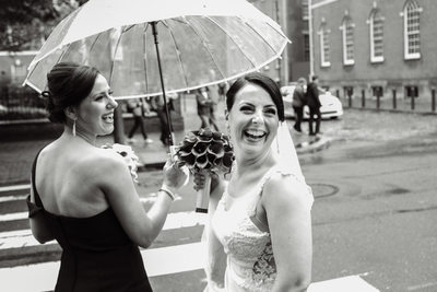 Rainy Philadelphia Wedding Day