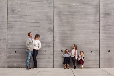 Fun Winter Family Photography Session
