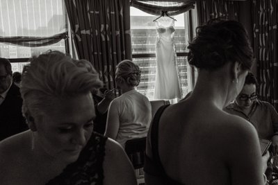 Philadelphia Wedding Dress Candid Photography 