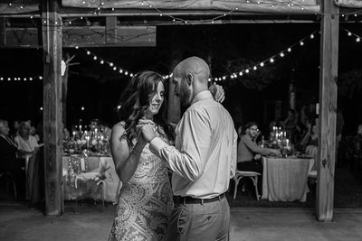 Outdoor First Dance Bride and Groom New Jersey 