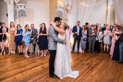 Bride and Groom First Dance Power Plant Productions 
