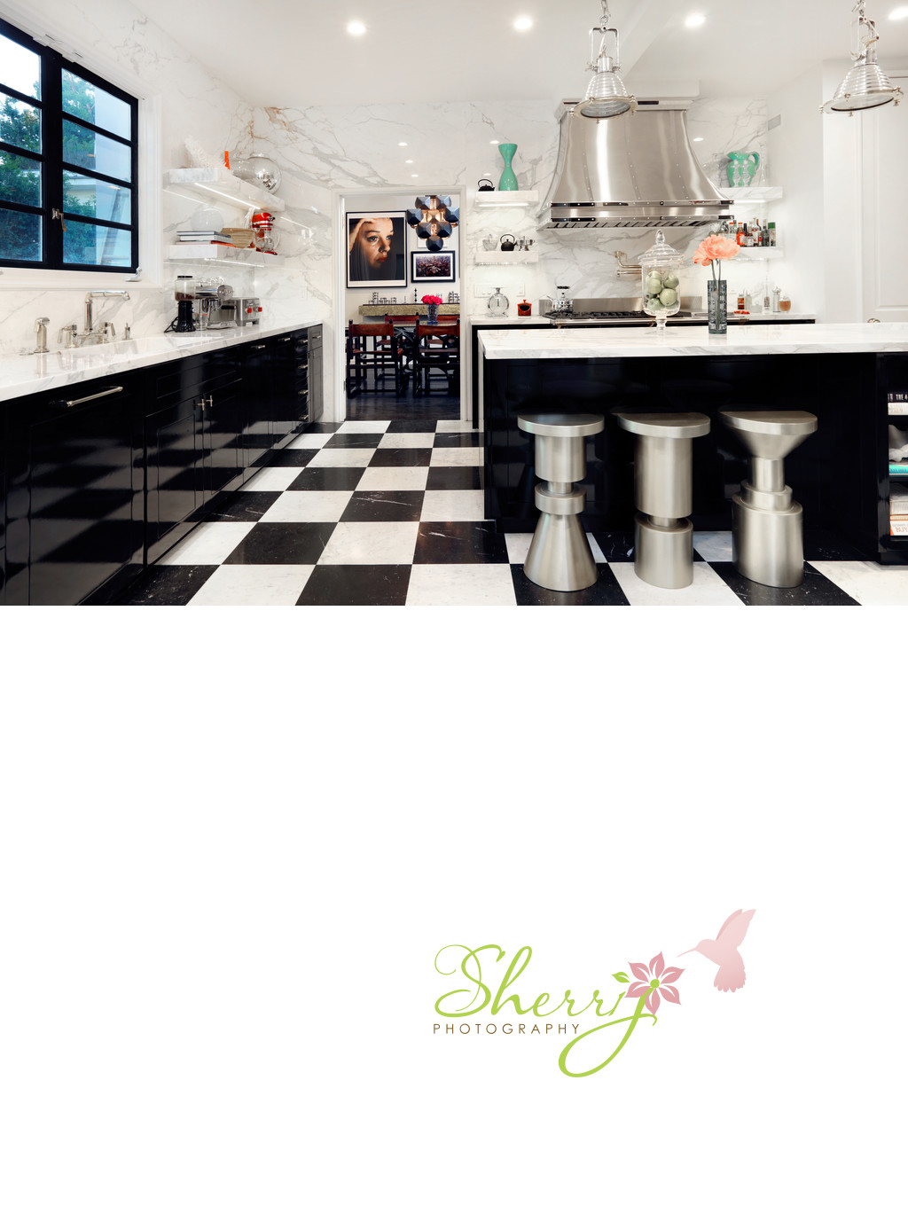 Stunning BW designer kitchen by Clements Design
