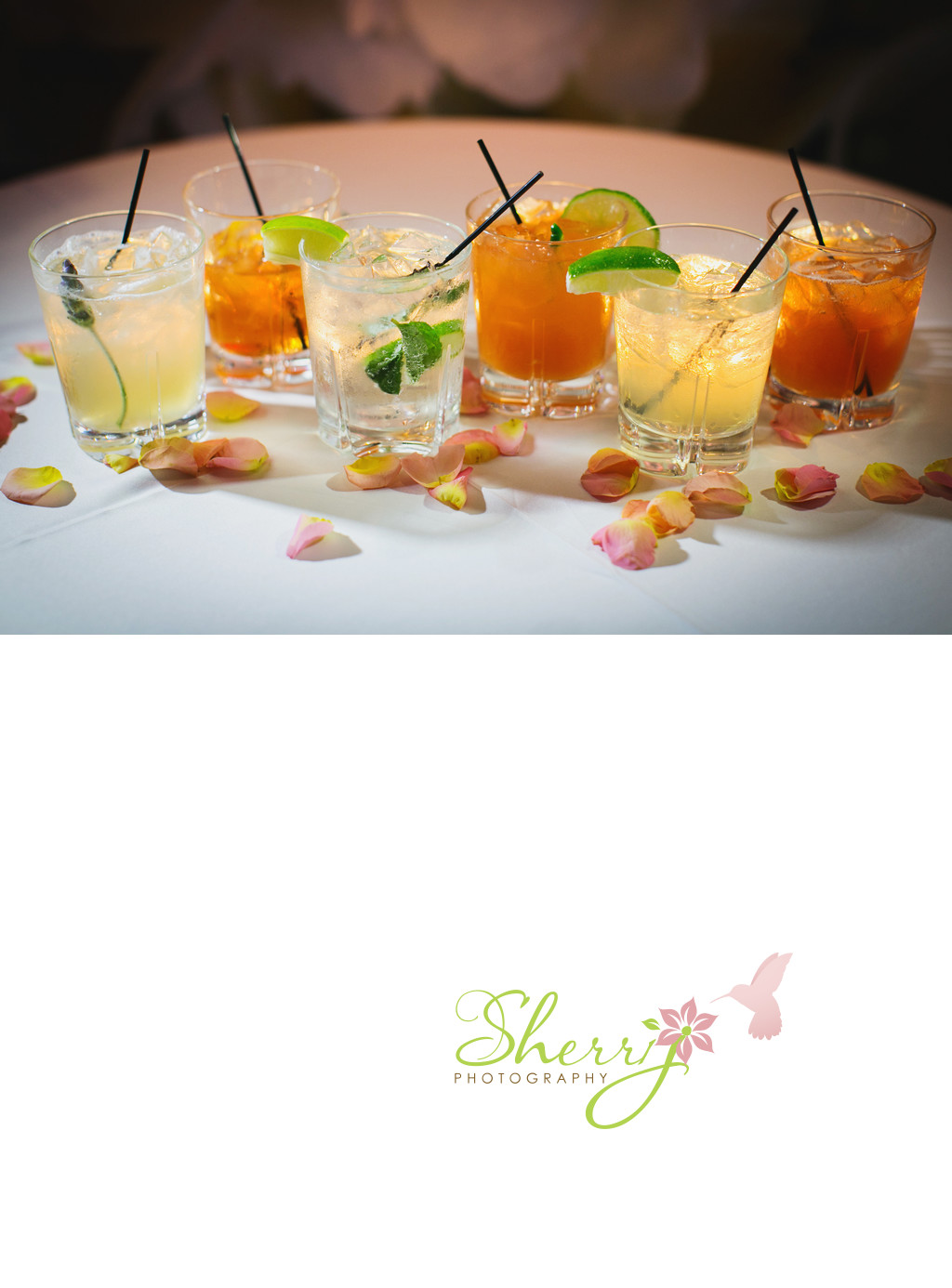 six signature drinks