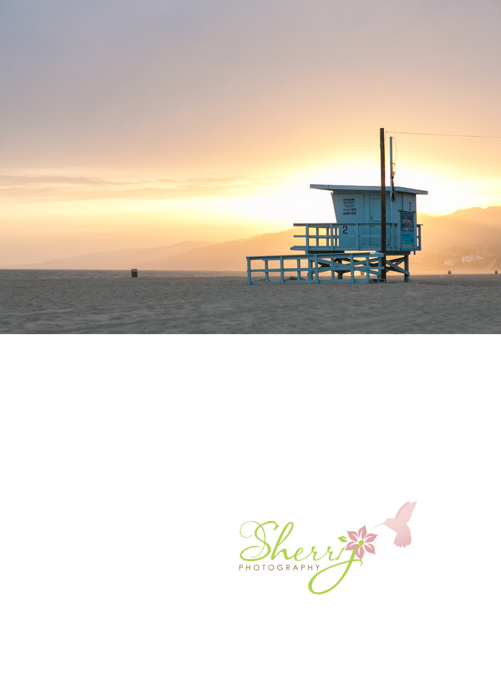 Santa Monica lifeguard tower 2