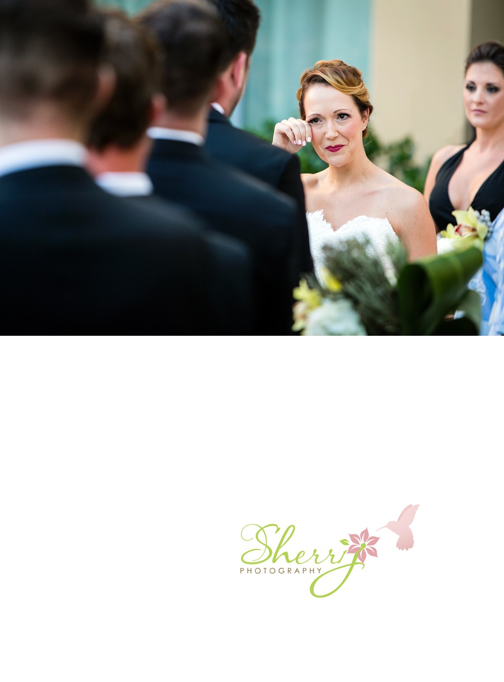 wedding ceremony tear 