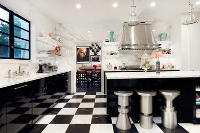 Stunning BW designer kitchen by Clements Design