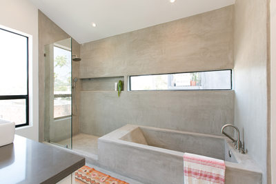Cement Bath Tub and Shower