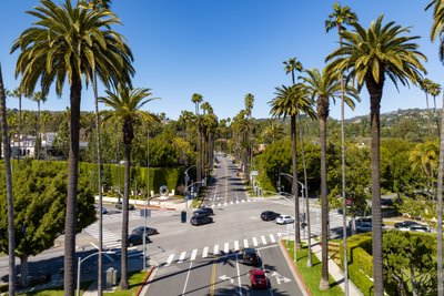 Multiple Intersection in Beverly Hills