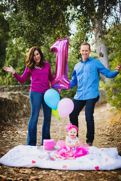 Jen Rylan and Leighton's first birthday 