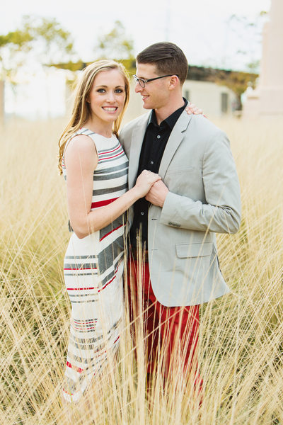 San Diego Engagement Red Grey