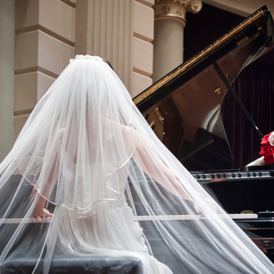 Een concertpianiste als bruid