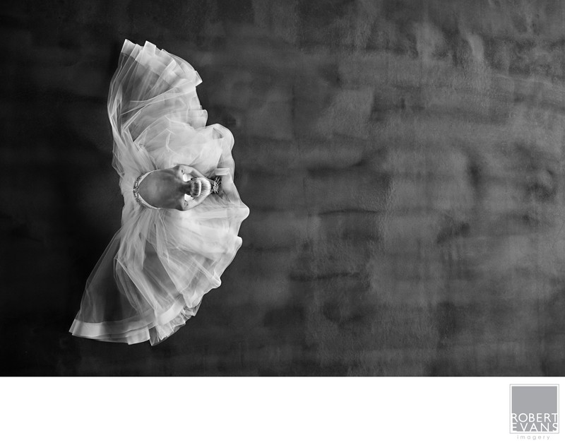 Fine Art Wedding photograph taken at the Muse Minneapolis