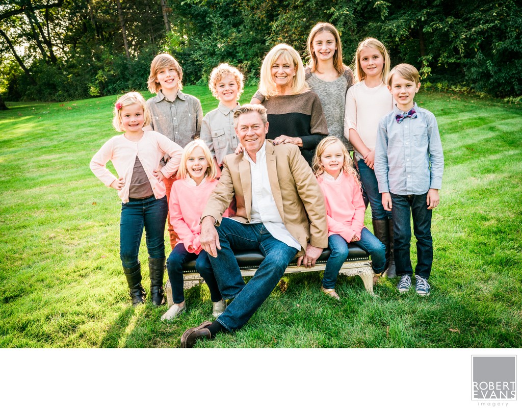 Edina Multigenerational Family Portrait