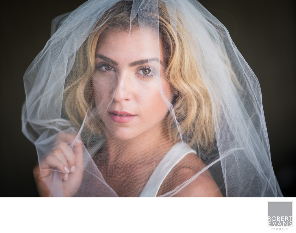 Beautiful Close Up Portrait of The Edina Bride