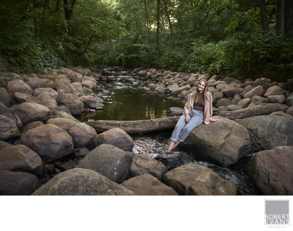 Nothing like having your feet in a creek