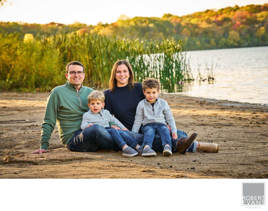 Family Portrait Lake Ann Beach