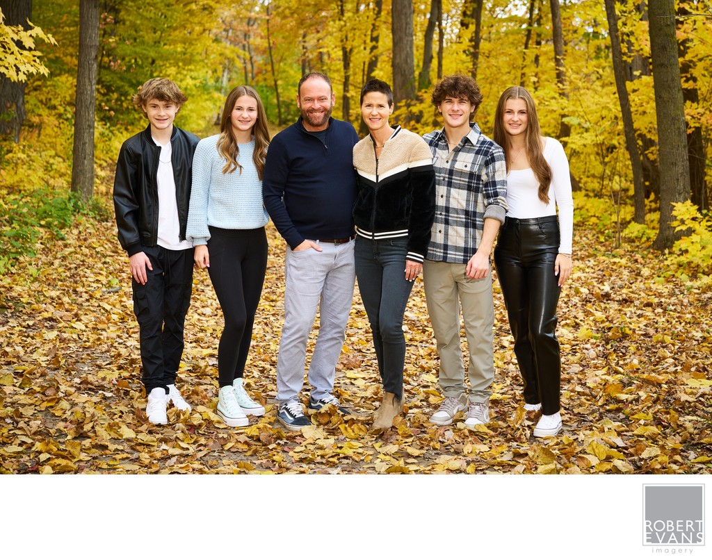 Fall Portrait In The Woods