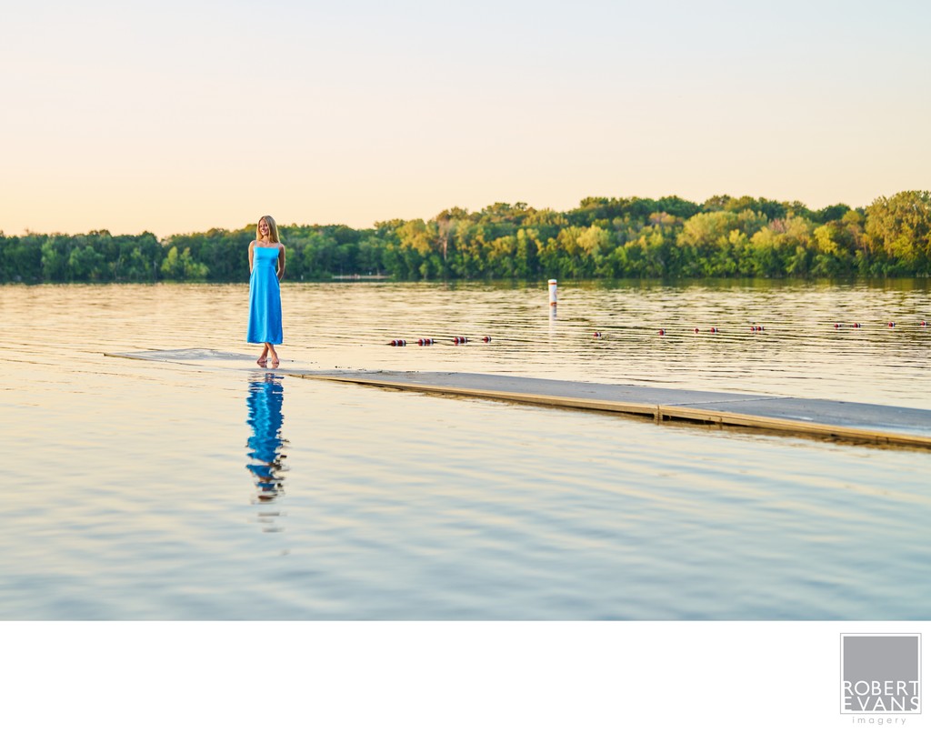 Minnesota Lakeside Environmental Portrait