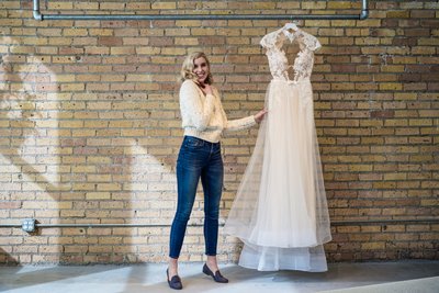 Wedding Dress Fitting Shoot For This Minneapolis Bride