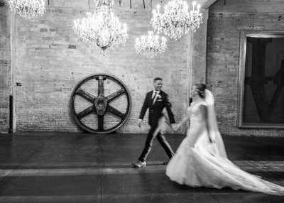 First Look Wedding Photographer Aria Wedding Venue
