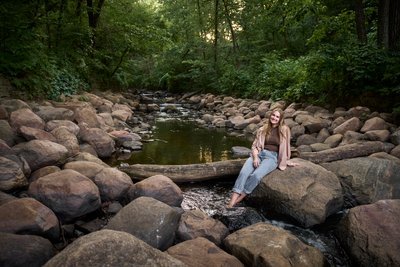 Nothing like having your feet in a creek