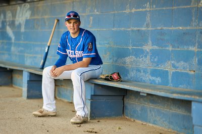 Baseball senior portrait Minnetonka High School Senior