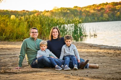 Family Portrait Lake Ann Beach