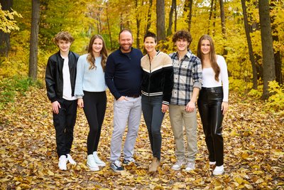 Fall Portrait In The Woods