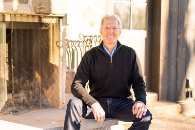 Edina Executive Portrait in Home