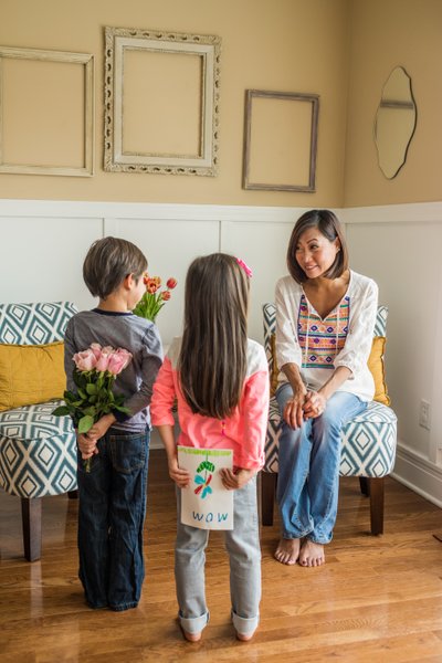 Edina Mother and Children Lifestyle Portrait
