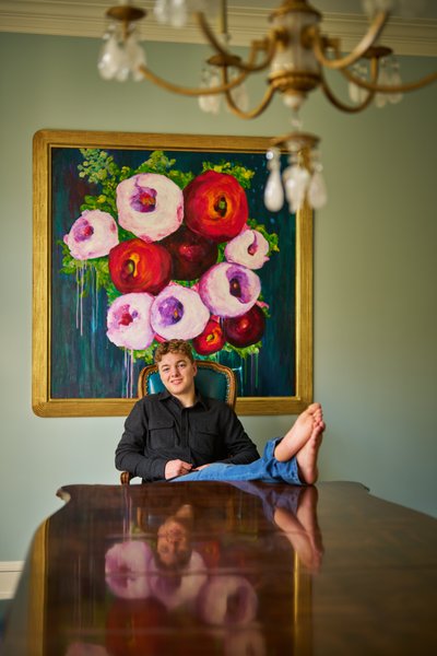 Edina Senior Lifestyle Portrait at Home