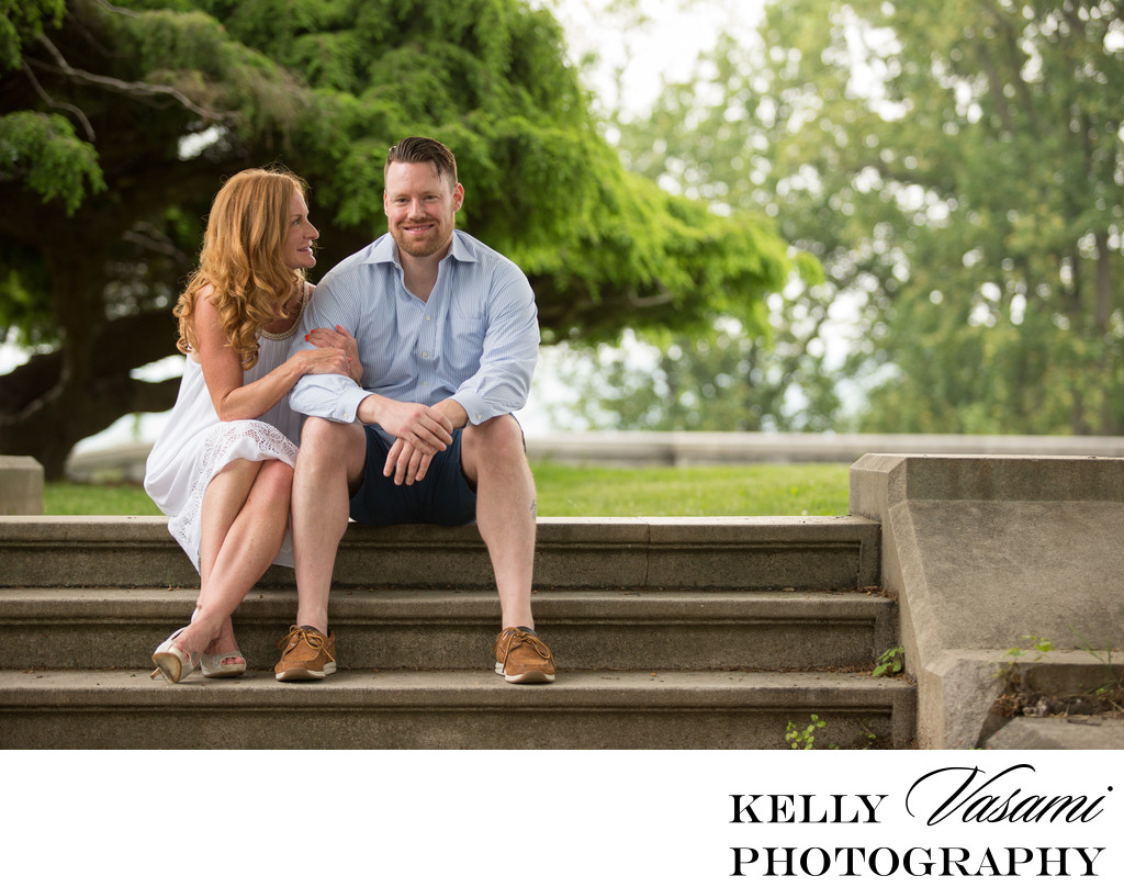 Relaxed and Casual Engagement Sessions in Westchester 