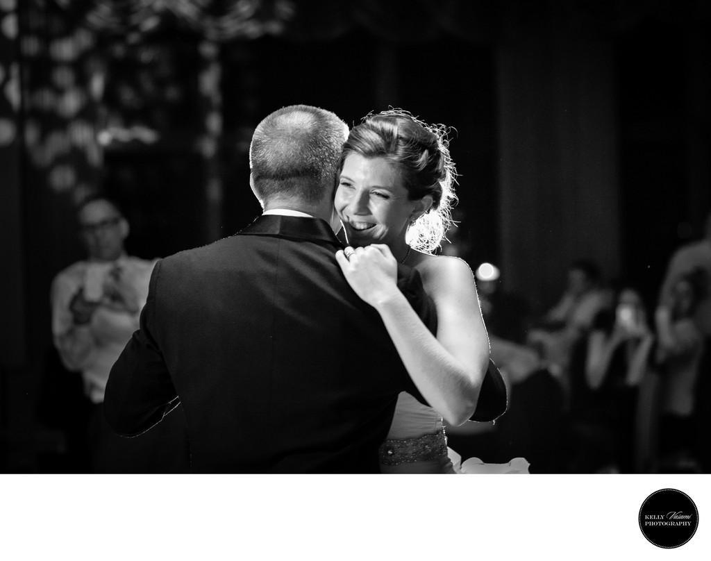 westchester bride dancing with her father 