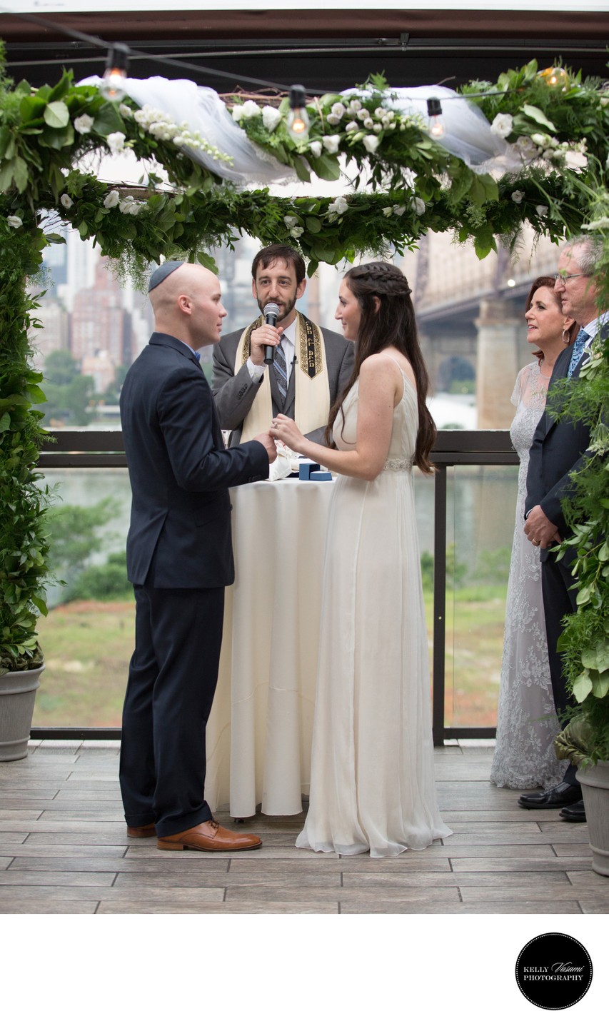 beautiful jewish wedding ceremony photos new york